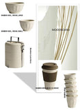 Bambus skål, Cream, Large - Nordal