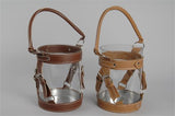 Lanterne - Vintage - brun læder (1)